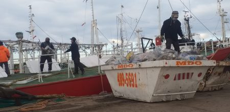 Residuos en los muelles