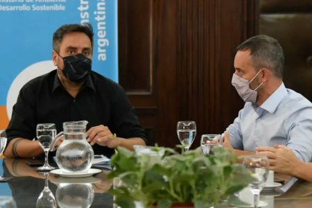 Explotaci贸n offshore. Reuni贸n informativa, Ministro de Medio Ambiente y autoridades de Pesca Naci贸n