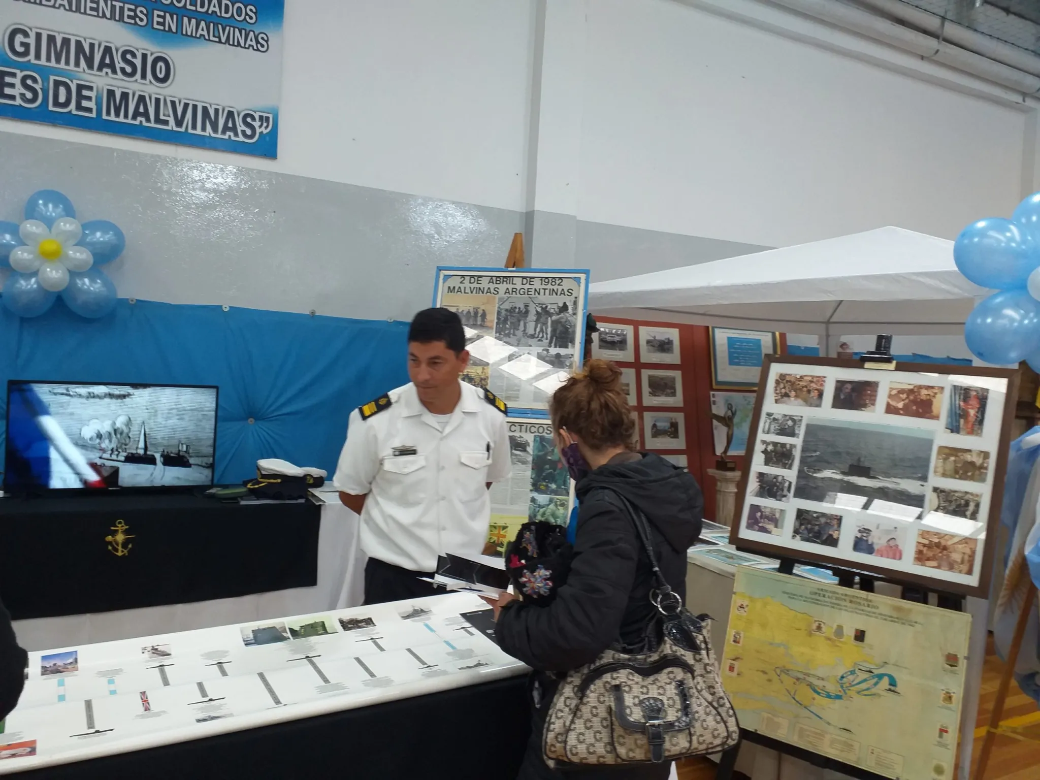 Muestra cultural «Conexión Malvinas», Centro de ex Combatientes