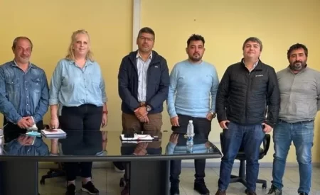 Lucrecia Bravo y Gabriel Aguilar: Reuni贸n entre consejeros de Santa Cruz y Chubut