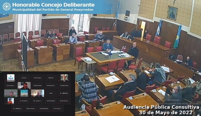 Explotaci贸n offshore. Audiencia P煤blica Consultiva, jornada uno, HCD de Mar del Plata