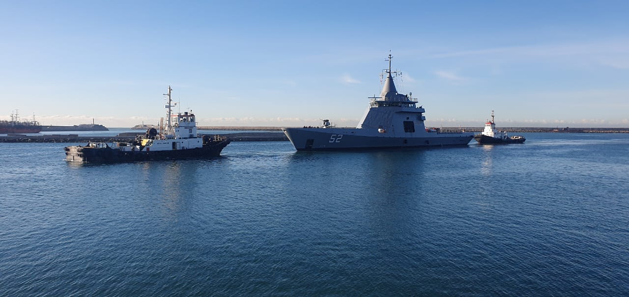 Arrib贸 a la Base Naval Mar del Plata, la nueva patrullera oce谩nica ARA Contralmirante Cordero