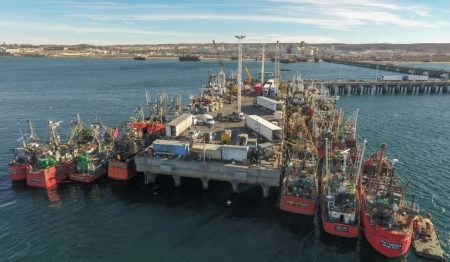 Para atraer mayor caudal de langostino, Chubut baja servicios portuarios a buques de Mar del Plata