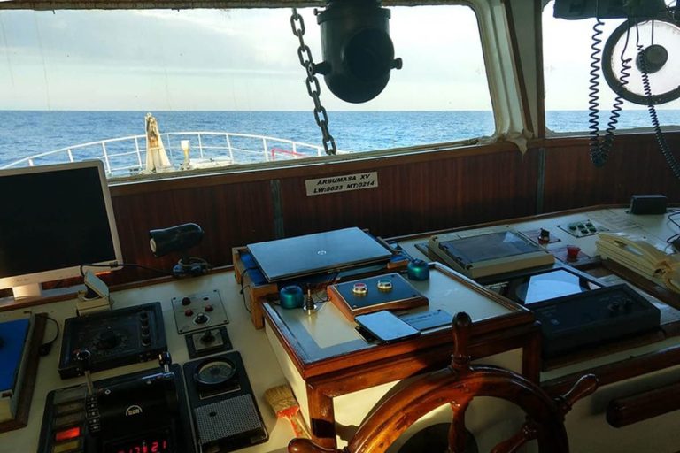 Desde CESMAr capacitan a Capitanes y Oficiales de Pesca en Chubut