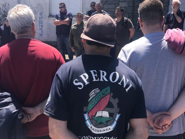 El Saon levantó el acampe que había montado frente al Astillero La Unión