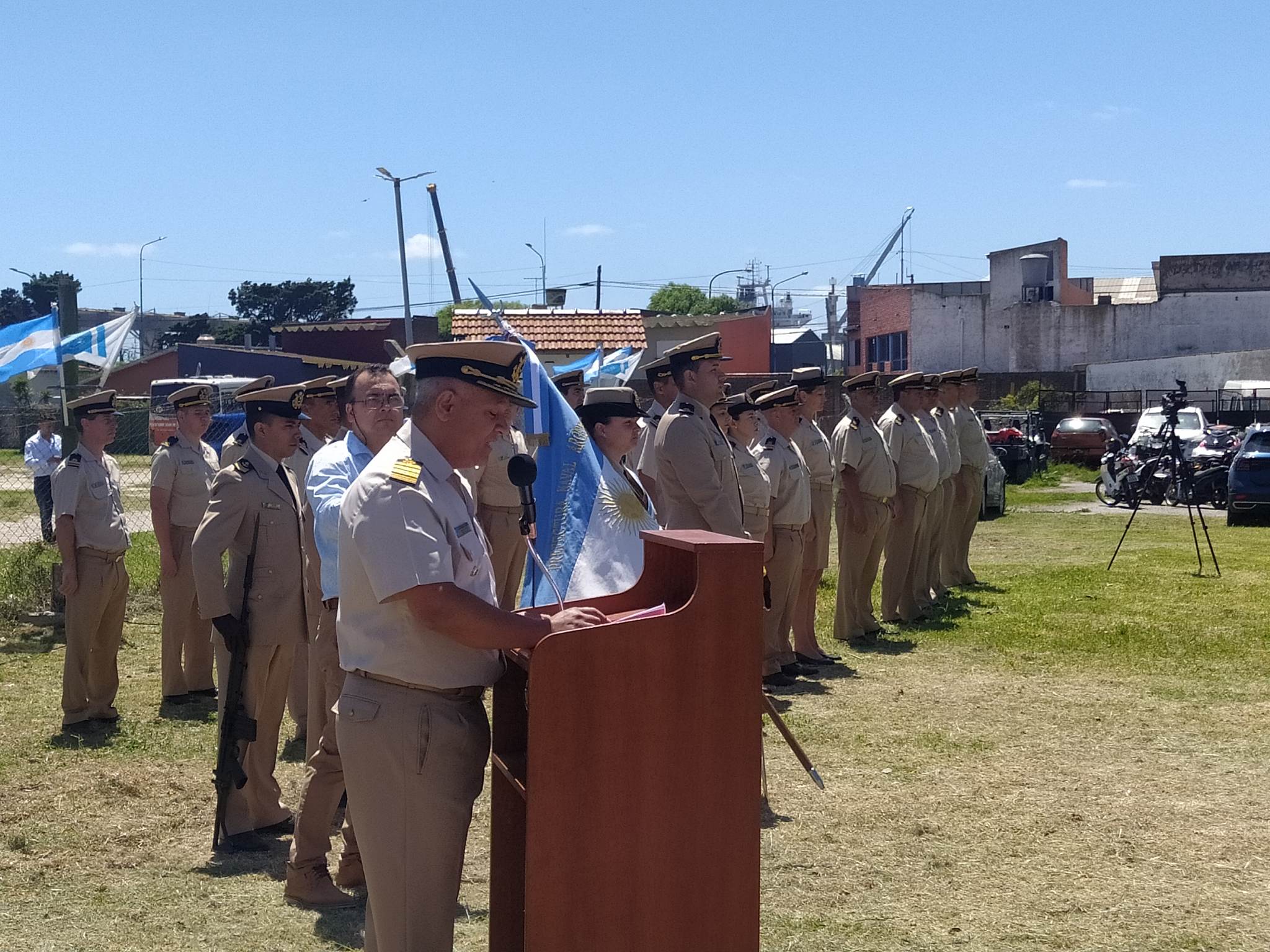 Recambio de autoridades en la Delegación local de la Prefectura Naval Argentina