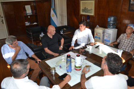 Reuni贸n de la Federaci贸n de Trabajadores del Mar Argentino con el Subsecretario de Pesca