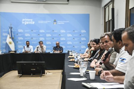 Reunión de gremios marÃtimos con el Secretario de Agricultura, GanaderÃa y Pesca de la Nación