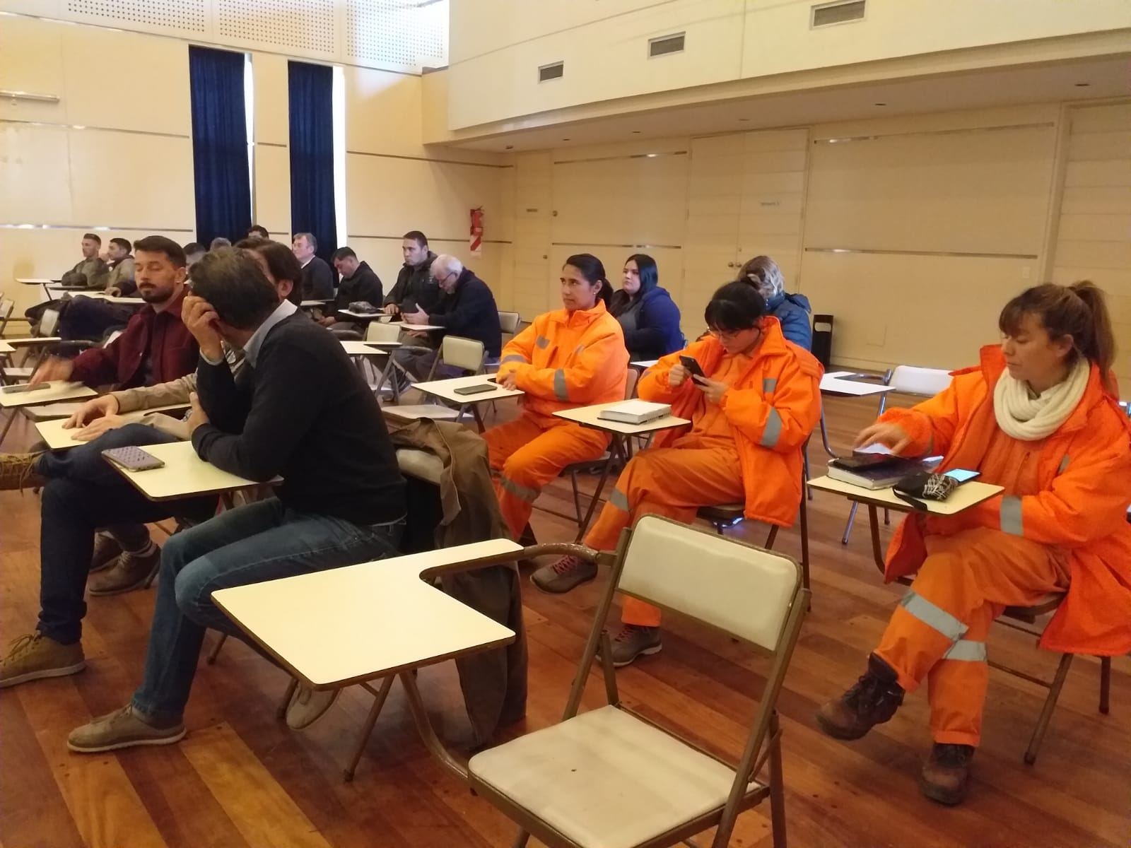 Jornada de buenas pr谩cticas preventivas en la Escuela Nacional de Pesca