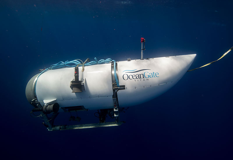 Alerta mundial, pierde contacto un minisubmarino con cinco tripulantes que iba a ver el pecio del Titanic