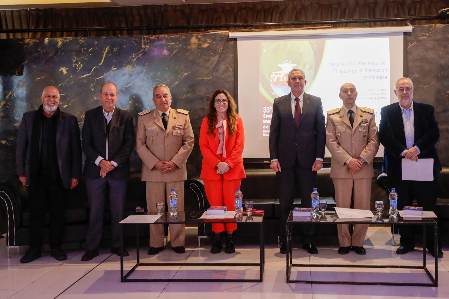 La Prefectura Naval Argentina participó en el 33º Seminario Internacional de Puertos