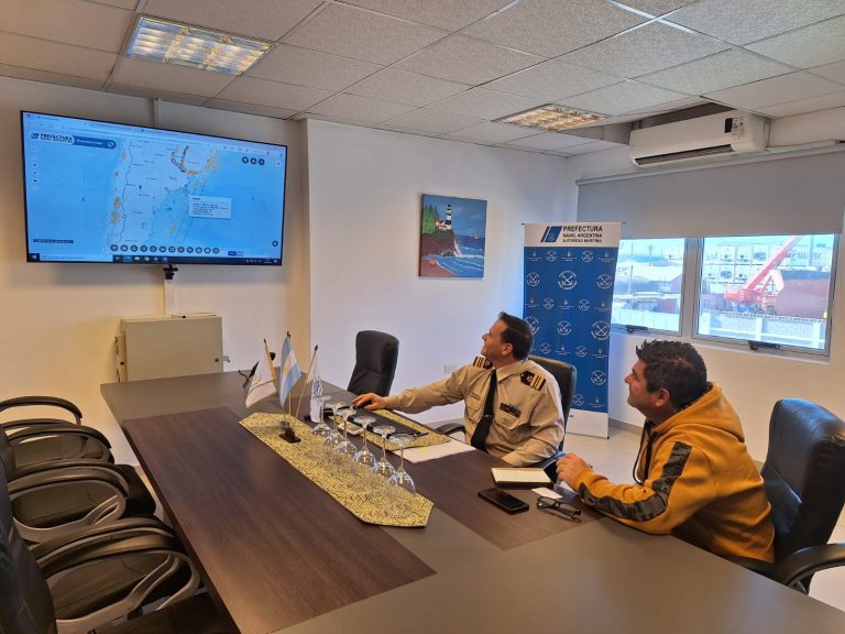 El Centro de Gestión de Tráfico MarÃtimo controla, protege y monitorea toda la flota en aguas jurisdiccionales argentinas