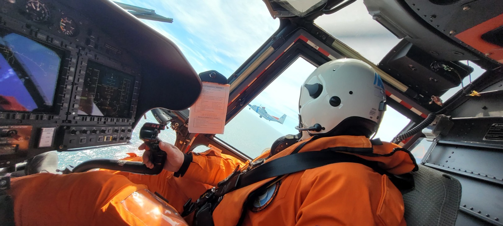 Aeroevacúan exitosamente a un tripulante del BP Salvador R