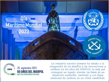 Se conmemora el Día Marítimo Mundial