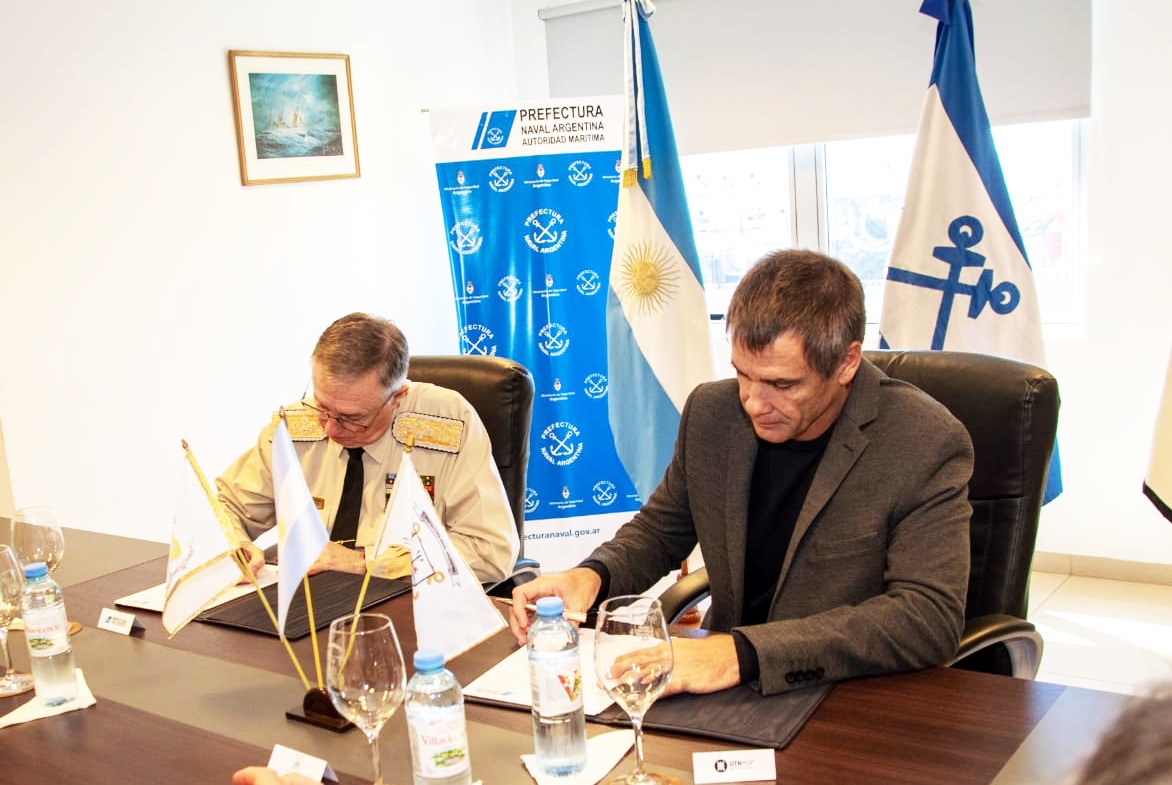 La Prefectura Naval Argentina y la UTN Regional Mar del Plata suscribieron un acuerdo de cooperación