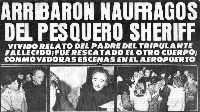 34 a帽os del hundimiento del BP Sheriff 1潞, marc贸 el compromiso de la capacitaci贸n y formaci贸n del hombre de mar