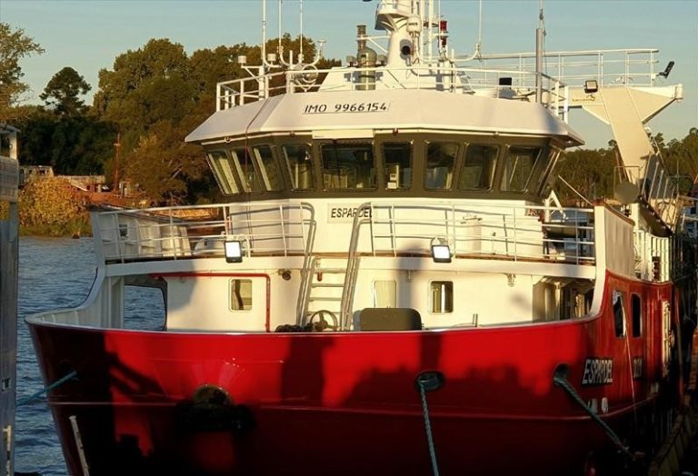 Prueban nuevo dispositivo de selectividad en el buque tangonero Espardel