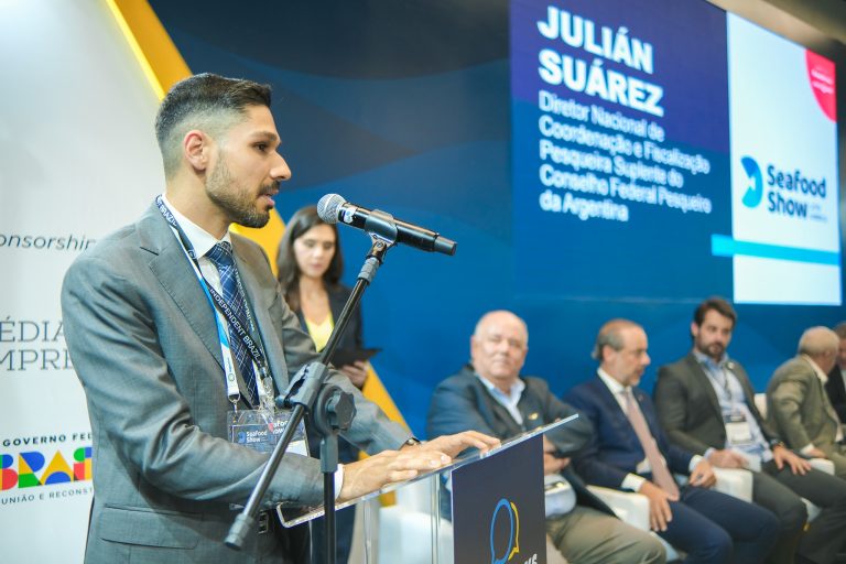 El Dr. Juli谩n Su谩rez analiza el saldo de la Expo Seafood Show Latin America Brasil 2023