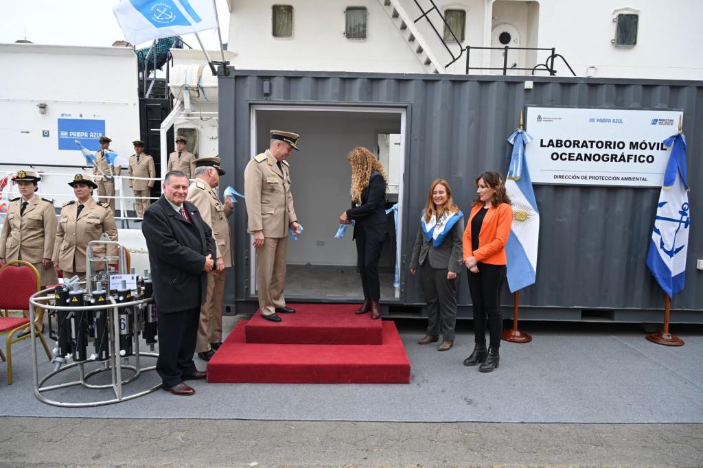 La Prefectura incorporó un laboratorio móvil oceanográfico