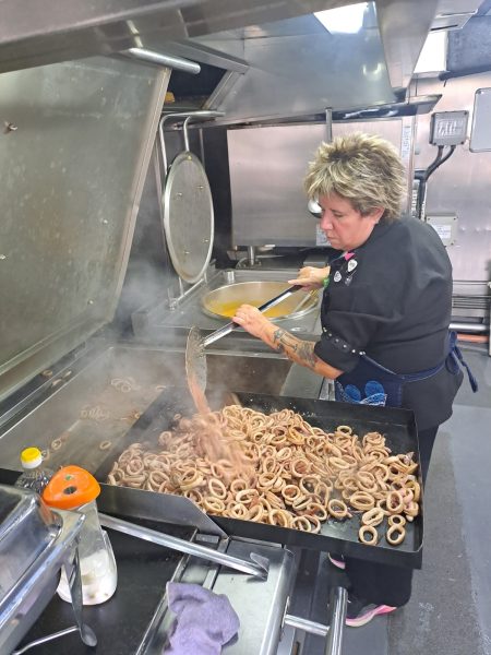 Fragata ARA Libertad también embajadora en la promoción de consumo de pescados, mariscos y productos del mar argentino