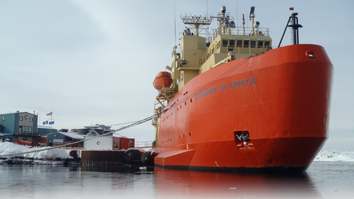 El buque polar Laurence M. Gould amplía investigación en aguas al oeste de la península antártica