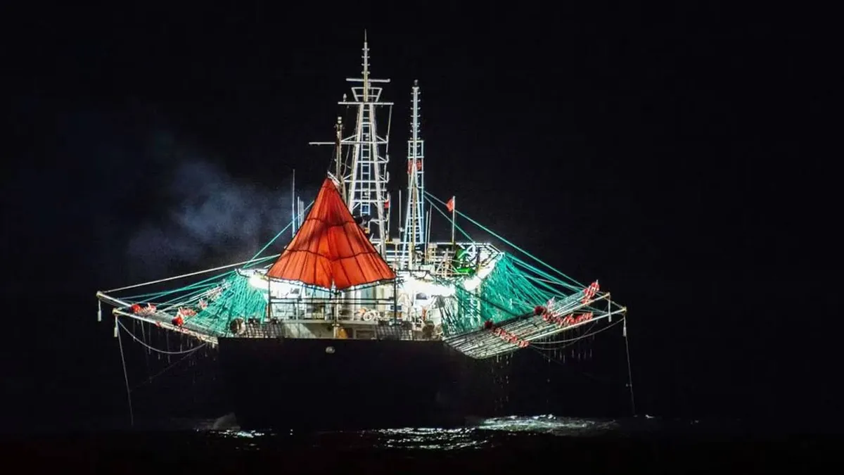 China niega vínculos con la pesca ilegal en el Atlántico Sur