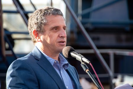 Contundente mensaje de Domingo Contessi en la botadura del BP Yani G