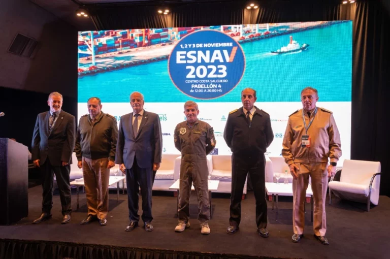 ESNAV 2023. La industria Argentina muestra capacidad para construir buques de investigaciones