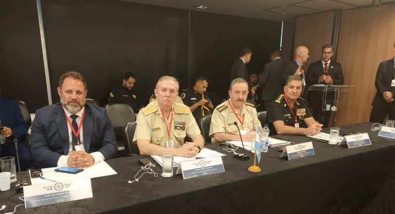 Brasil. Encuentro de Jefes de Policía y Fuerzas de Seguridad