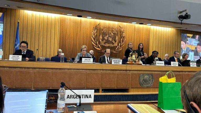 Argentina participó en la 33º reunión de la Asamblea de la OMI