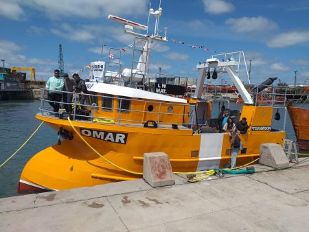 Otro artesanal engrosa la flota de Santa Cruz. Construyen el BP El Tata, en el Astillero De Angelis del puerto marplatense