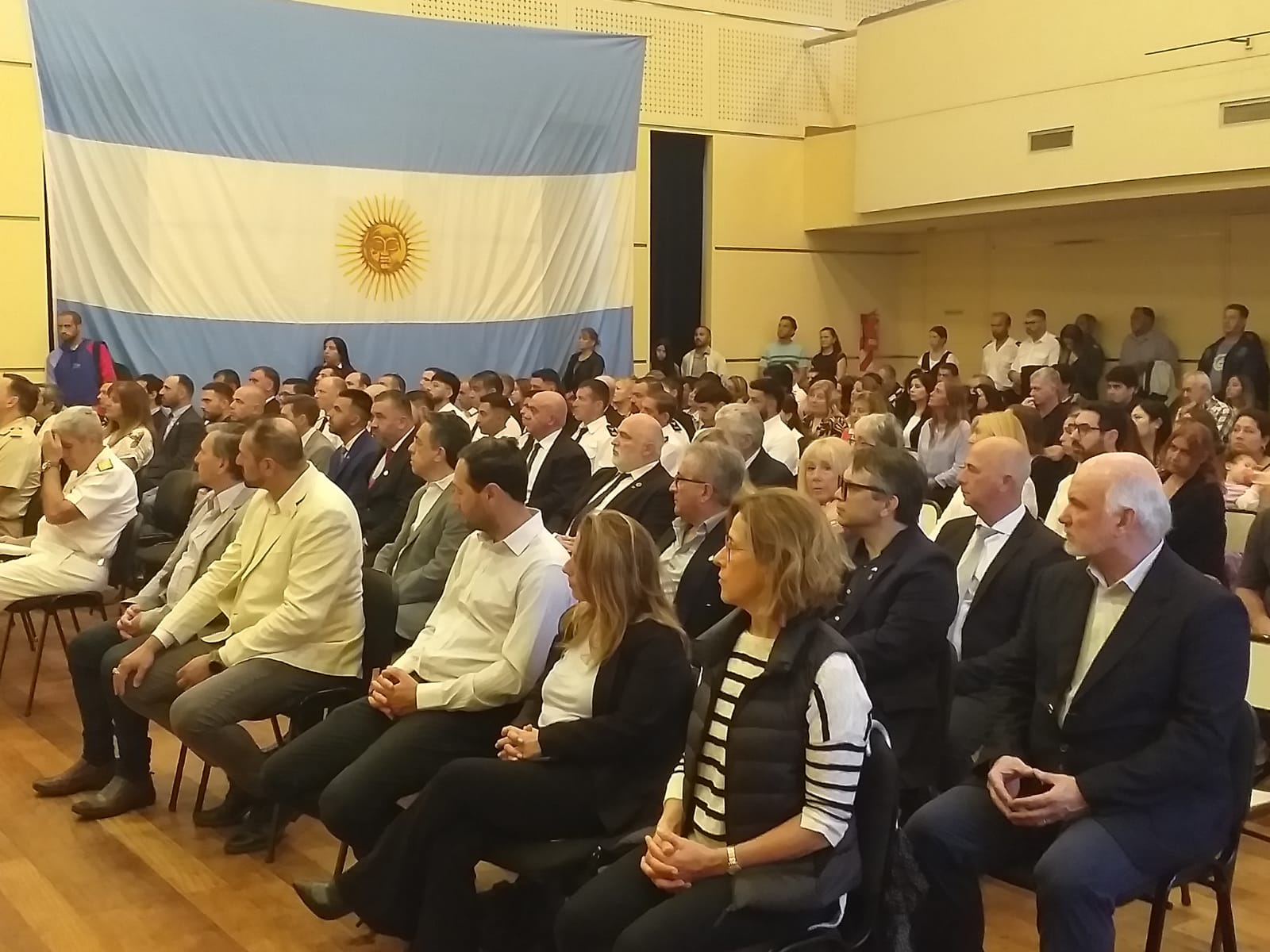 Ceremonia de colación en la Escuela Nacional de Pesca