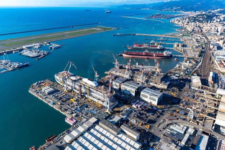 Génova, Italia. Fincantieri comienza a construir un Buque Hidro oceanográfico para la Armada Militar