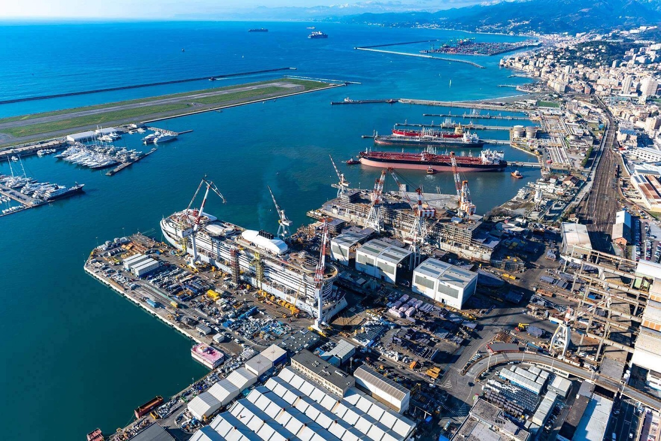 Génova, Italia. Fincantieri comienza a construir un Buque Hidro oceanográfico para la Armada Militar