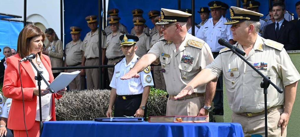 La Ministro de Seguridad Patricia Bullrich tomó juramento a la nueva conducción de la Prefectura Naval Argentina