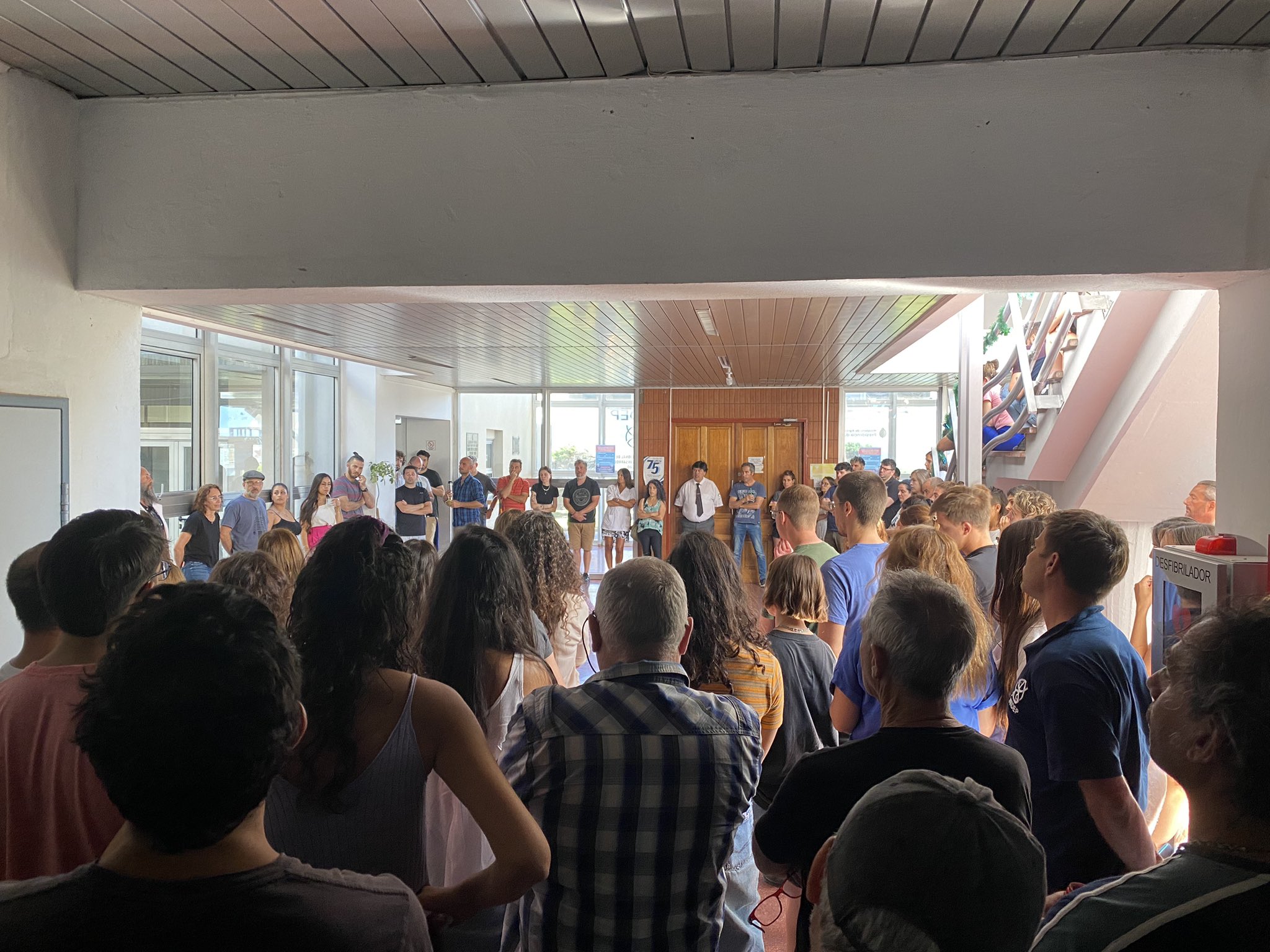 Primer contacto del Subsecretario de Pesca Juan Antonio López Cazorla con investigadores del INIDEP