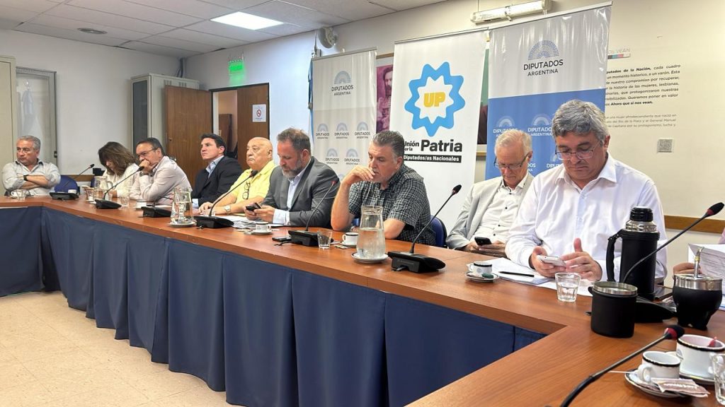 El Diputado Nacional José Glinski, participó de una reunión con cámaras del sector pesquero