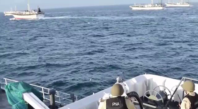 La ministra de Seguridad de la Nación destaca el combate a la pesca ilegal