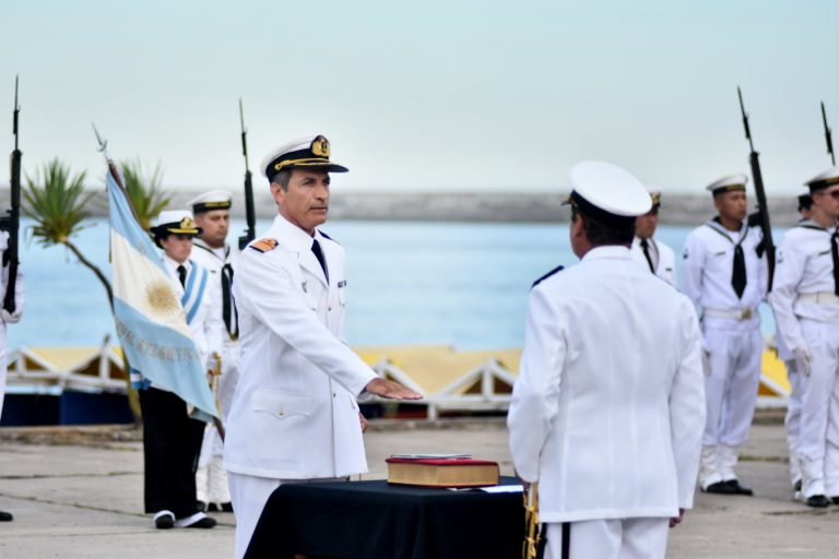 Cambios de comandancia en la Base Naval Mar del Plata