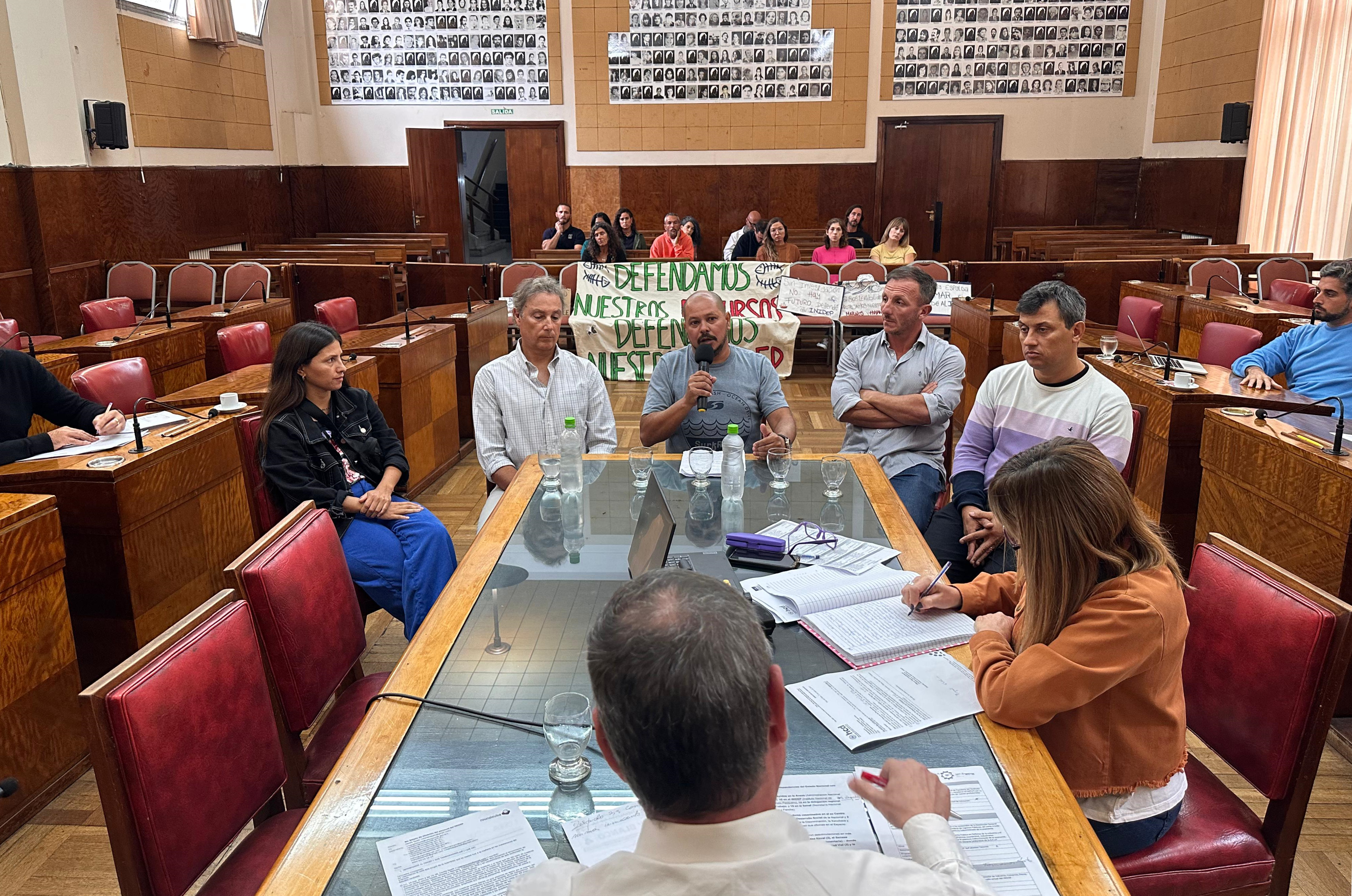 Trabajadores del INIDEP denuncian despidos y vaciamiento del Instituto en el Concejo Deliberante