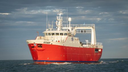 Se realizaron las pruebas de mar del BP Anita