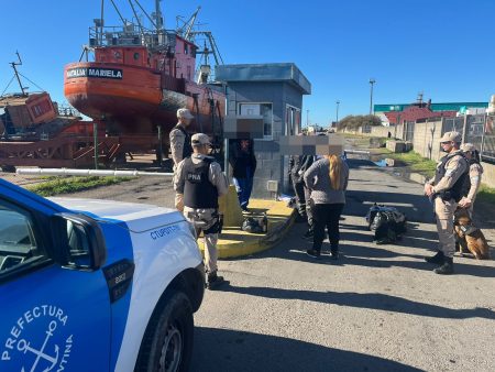 Prefectura Naval Argentina incauta más de 730 dosis de marihuana en el Puerto de Mar del Plata
