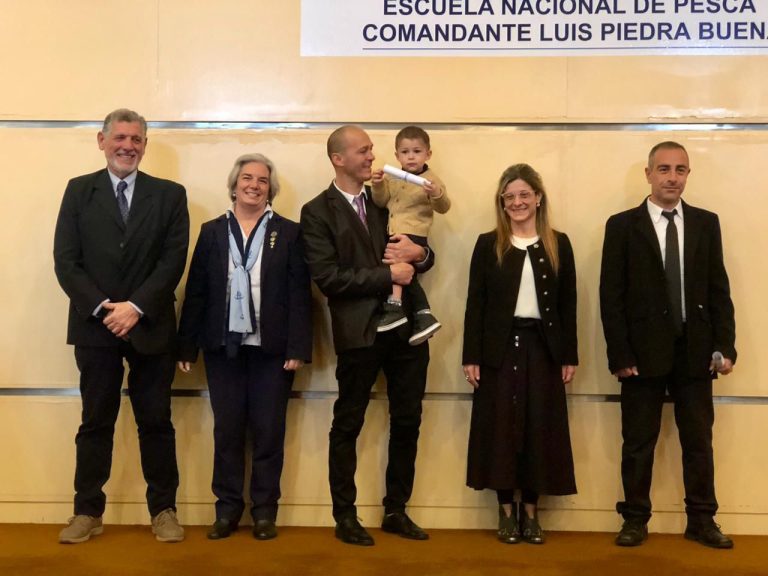 Finalizaci贸n del curso de Patr贸n de Pesca Menor en la Escuela Nacional de Pesca