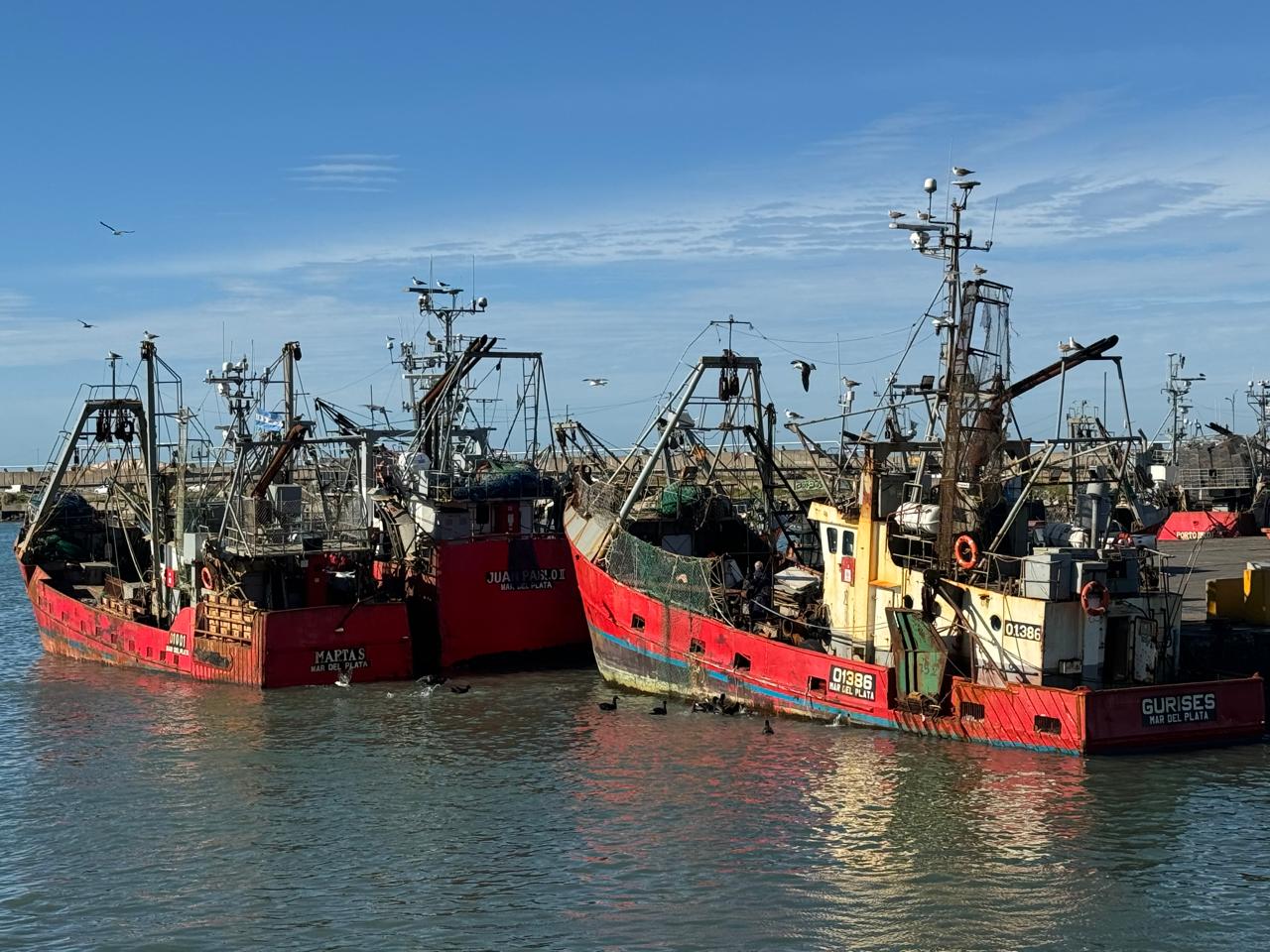 Desde el mediodía, los gremios marítimos demoran zarpada de pesqueros en repudio a las posibles reformas tributarias