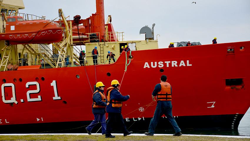 Reinicio de la Campaña Oceanográfica del ARA “Austral”