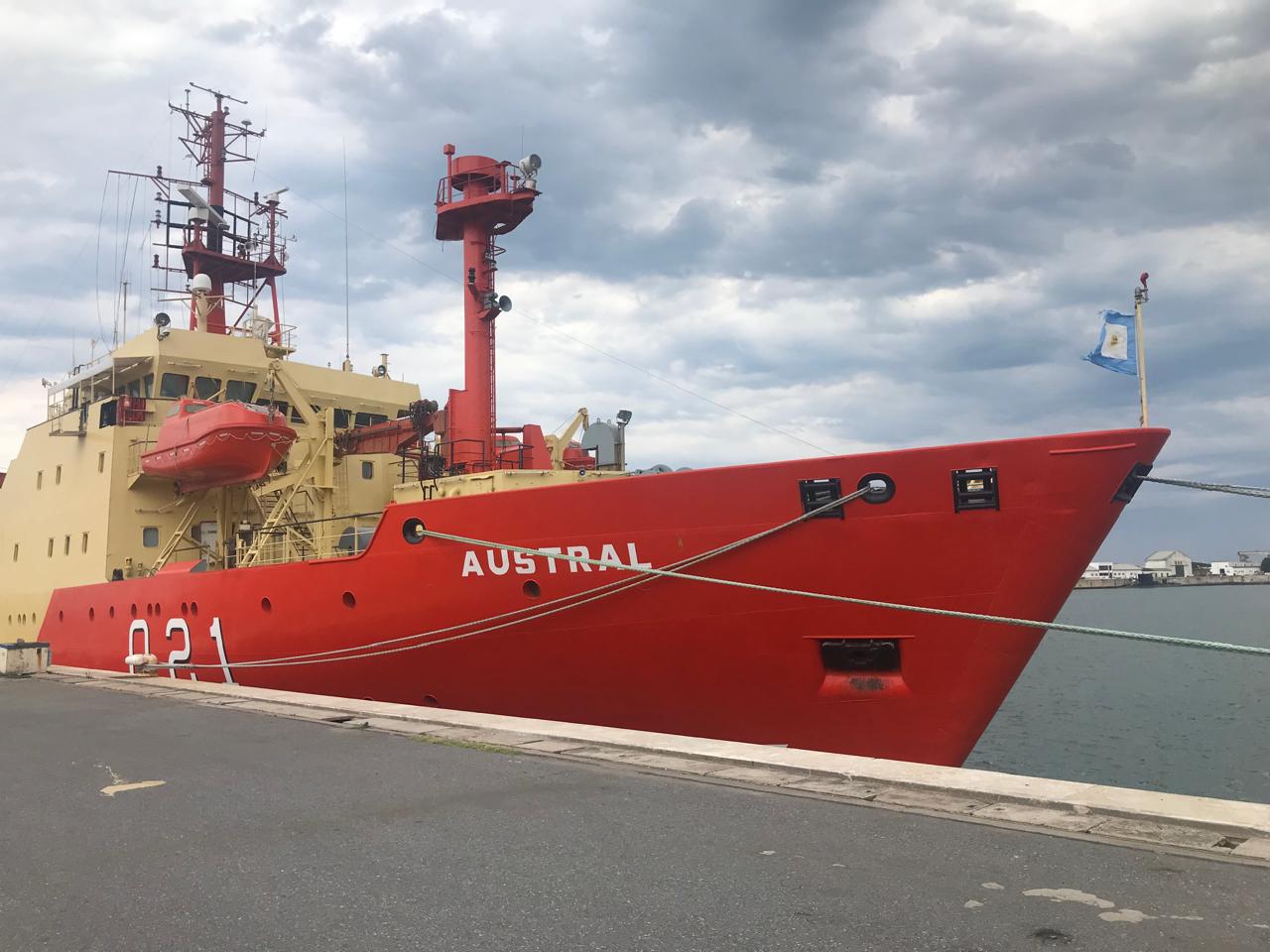 El Buque ARA Austral culmina exitosa campaña científica en áreas del Mar Argentino