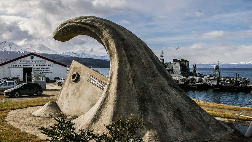 A 75 años del hundimiento del ARA Fournier: Homenaje a los héroes de las aguas australes