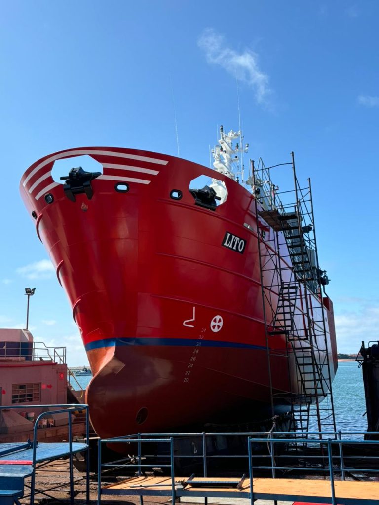Hoy se bota un nuevo pesquero en el Astillero Naval Federico Contessi
