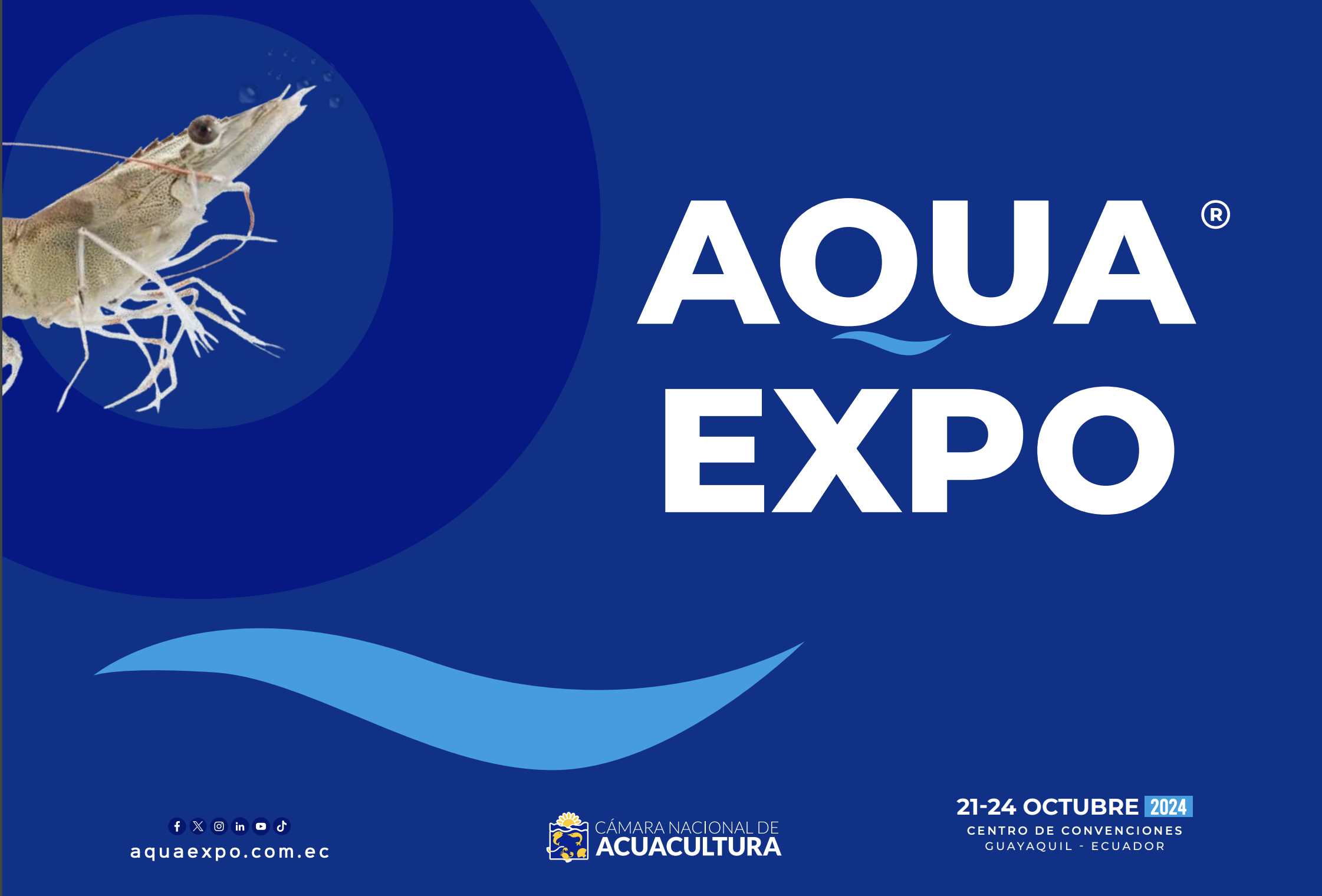 Ecuador se prepara para el encuentro mundial de Acuicultura: AquaExpo Guayaquil 2024