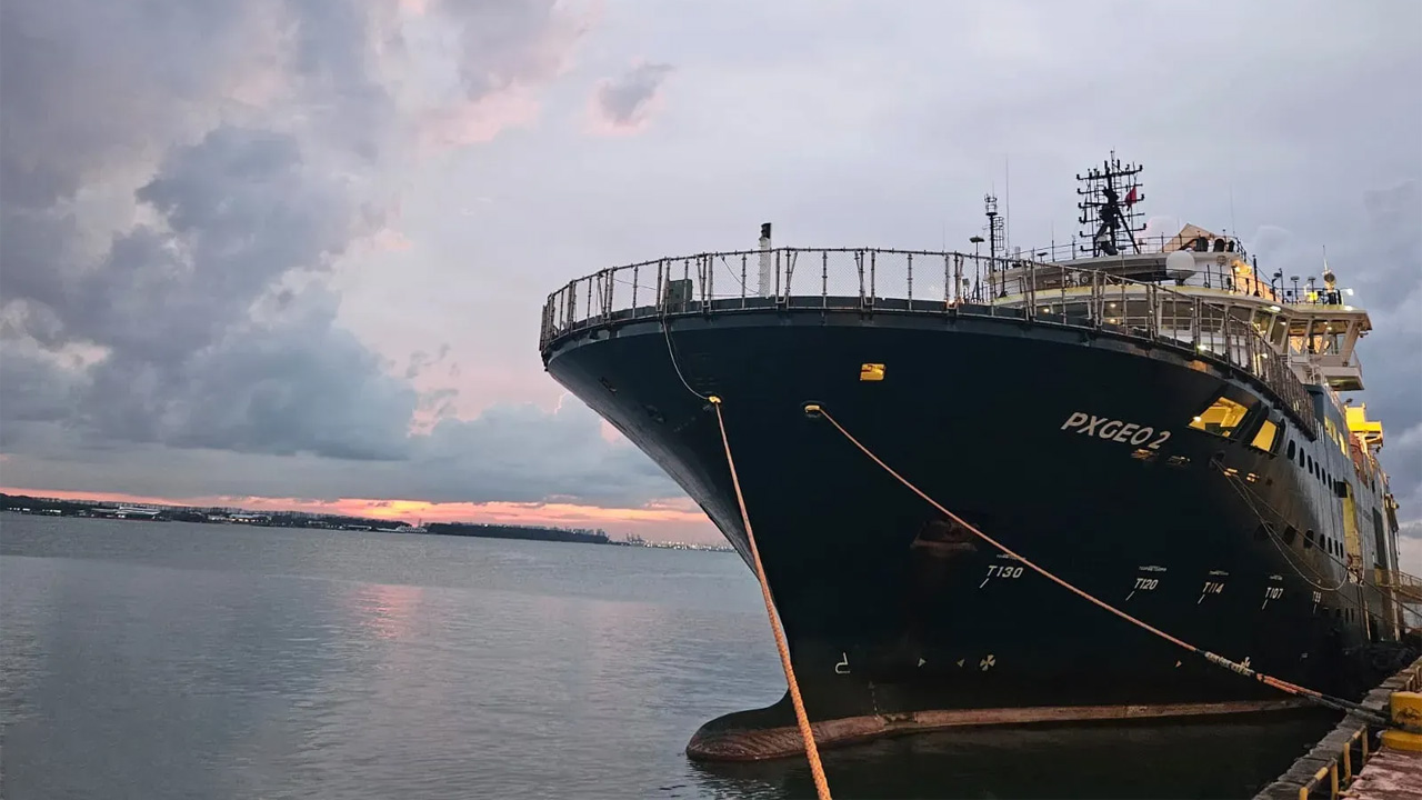 Exploración Offshore: Ingresó el buque sísmico PxGeo2 para iniciar operaciones en bloques CAN-107 y CAN-109